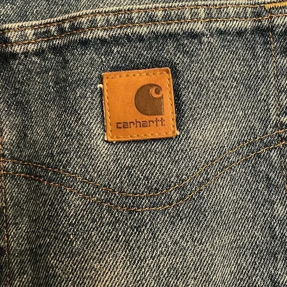 Carhartt men’s relaxed fit blue jeans size 40x34 - Picture 8 of 9